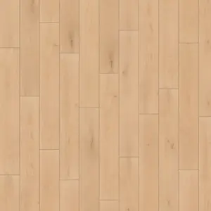 Bioboden PURLINE Design 32 - Eiche natürlich hellbeige Designboden zum Kleben