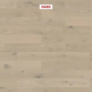 Serie 4000 Landhausdiele Prestige - Eiche sandgrau Sauvage strukturiert nD 2-Schicht Parkett