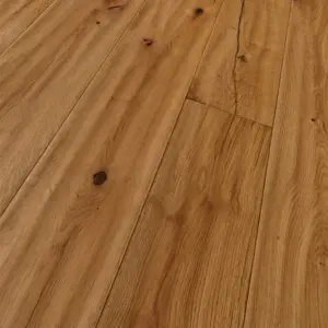 Trendtime 8 - Eiche handscraped gebürstet 4V Classic naturgeölt plus Fertig-Parkett