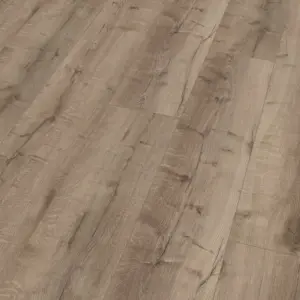 Vinyl-Design - Eiche rustikal graubraun Vinyl-Laminat (HDF-Träger), Klick-Vinyl