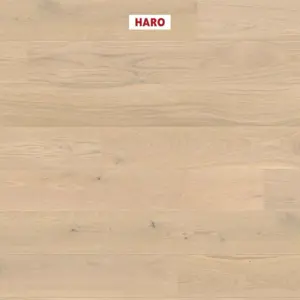 Serie 2500 Landhausdiele - Eiche lichtweiß Universal str. nD Fertig-Parkett