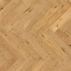 Fischgrätparkett - Eiche Aguilar geölt Fertig-Parkett