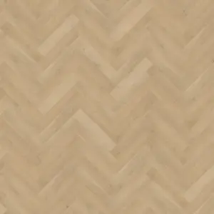Vinyl-Design - Eiche beige Fischgrät Vinylboden zum Kleben