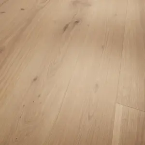 Basic 11-5 - Eiche gebürstet M4V Rustikal naturgeölt weiß Fertig-Parkett