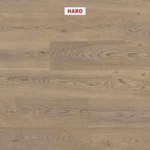 Serie 4000 Landhausdiele Plaza 240 - Eiche tabakgrau Universal alpin Strukturiert nL+ Fertig-Parkett