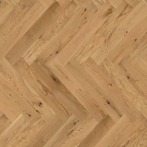 Fischgrätparkett - Eiche Anjony matt lackiert Fertig-Parkett