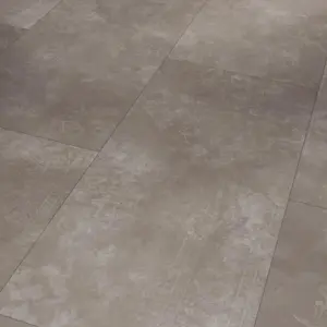 Modular One - Beton Ornament Dunkelgrau Steinstruktur Designboden zum Klicken