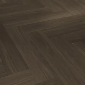 Trendtime 3 - Eiche Oxford dunkelbraun Klick-Vinyl, Rigid Vinyl