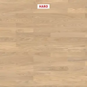 HARO Serie 4000 Stab Allegro Eiche lichtweiß Naturale strukturiert nD 2-Schicht Parkett 543493