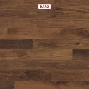 Serie 4000 Landhausdiele 180 - Amerikanischer Nussbaum Sauvage 4V nL+ Fertig-Parkett