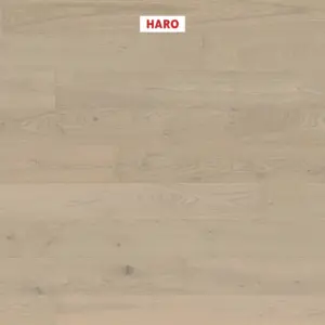 Serie 4000 Landhausdiele Maxim - Eiche sandgrau Markant strukturiert 4V nD 2-Schicht Parkett