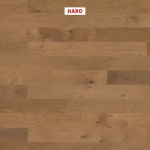 Serie 4000 Landhausdiele Prestige - Bernsteineiche Sauvage strukturiert nL+ 2-Schicht Parkett