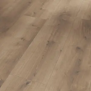 Modular One - Eiche Pure perlgrau Schlossdiele Holzstruktur Designboden zum Klicken