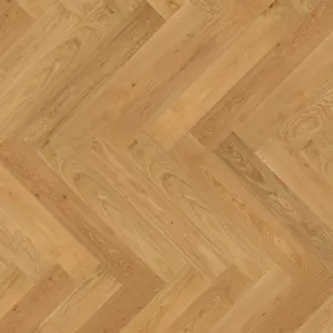 Fischgrätparkett - Eiche Crussol matt lackiert Fertig-Parkett