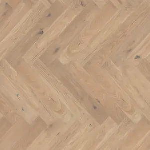 Fischgrätparkett - Eiche Apremont weiß geölt Fertig-Parkett