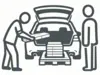 Abholservice Icon Abholung